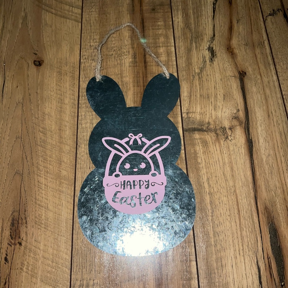 easter bunny sign